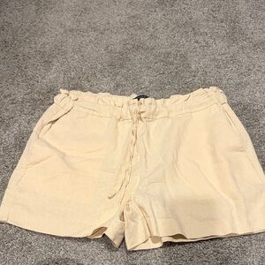 Banana Republic High Waist Tan Shorts